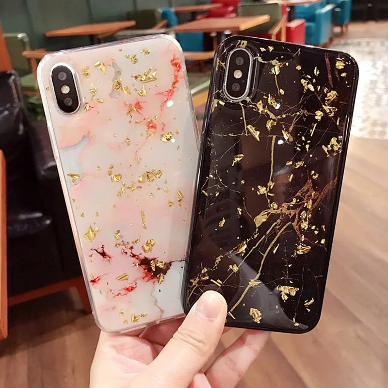  Блестящий блестящий чехол для телефона из ТПУ iphone Аксессуары мобильных