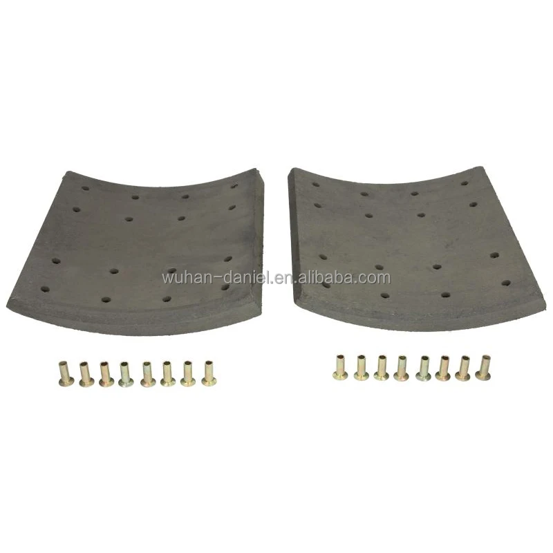 Heavy Duty Truck Semi Trailer Spare Parts Bus Brake Lining For DAF 19063 19064