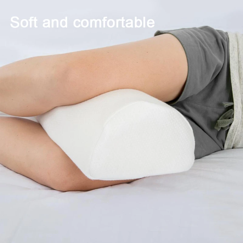 Cooling Gel Lumbar Pillow for Sleeping Memory Foam Lower Back Pain Relief Support Cushion