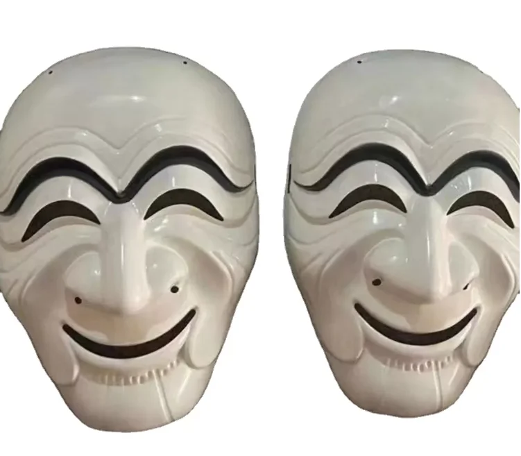 Hot selling 2002 new product Halloween pvc fashion professor dali money heist korea mask