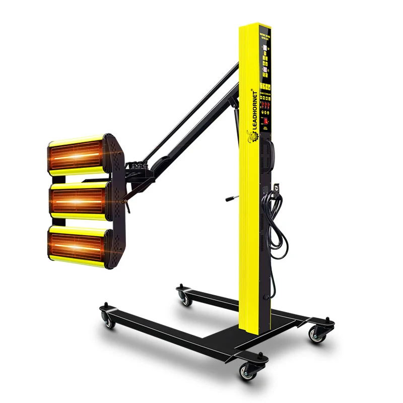 3300W Infrared Paint Curing Lamp for Drying Hot Paint Dryer Heating Lamp Heater Infrared Lamp Light Shortwave Spray Paint Booth