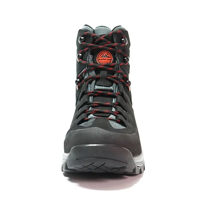Hanagal OEM Factory 15960 Waterproof Winter High Top Mountain Climbing Sneakers Leather Material Hiking Trekking Boots for Men