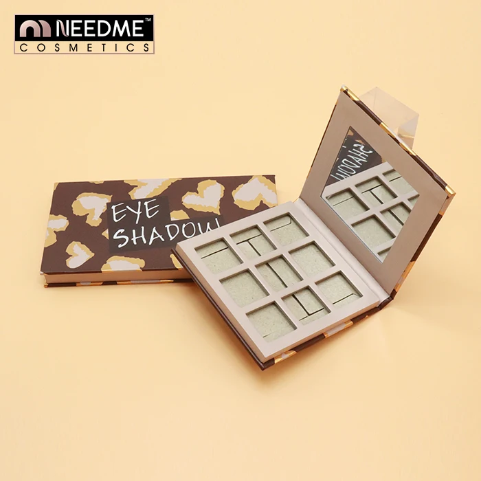 Custom Made Private Label Eye shadow palette plastic case and container customize