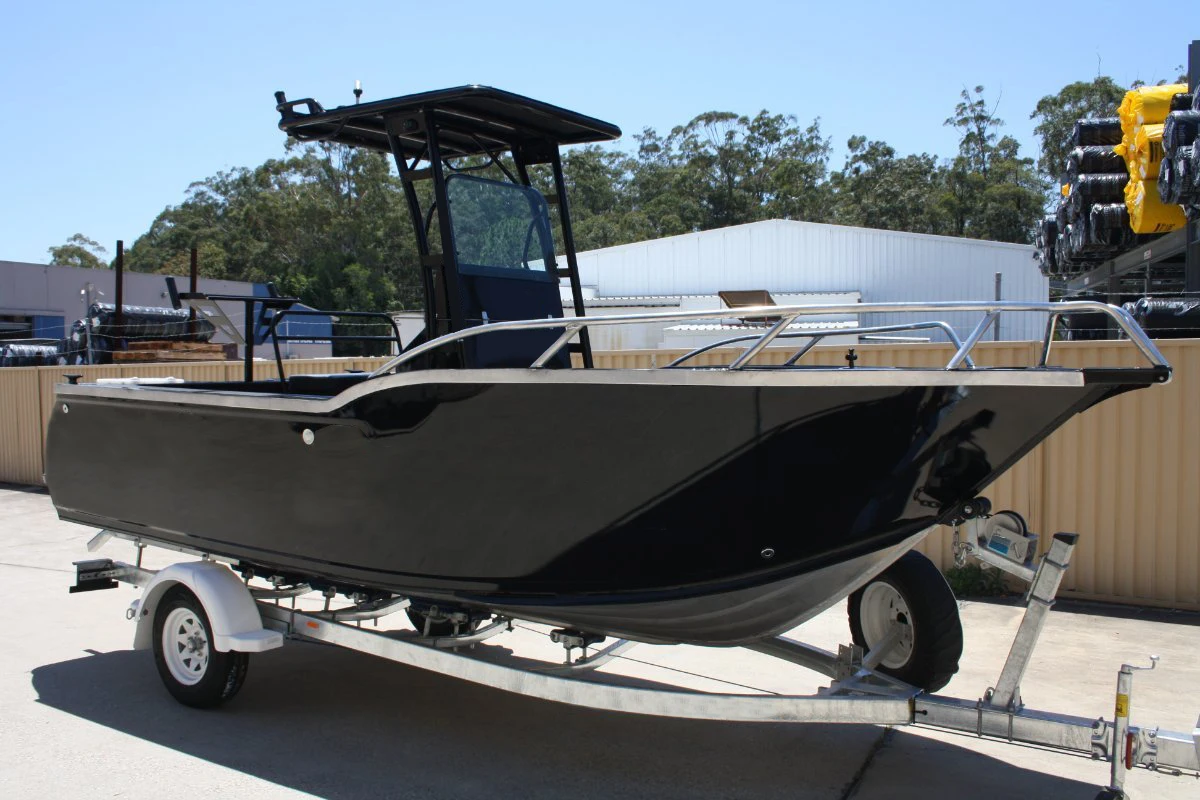 Kindle 17ft/18ft for 5 Man All Welded Aluminum Fishing Boat with Center Console