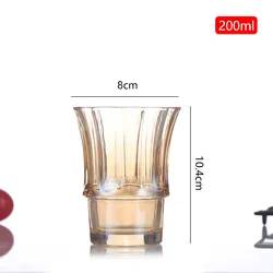 glass cup set tumbler water glass mug