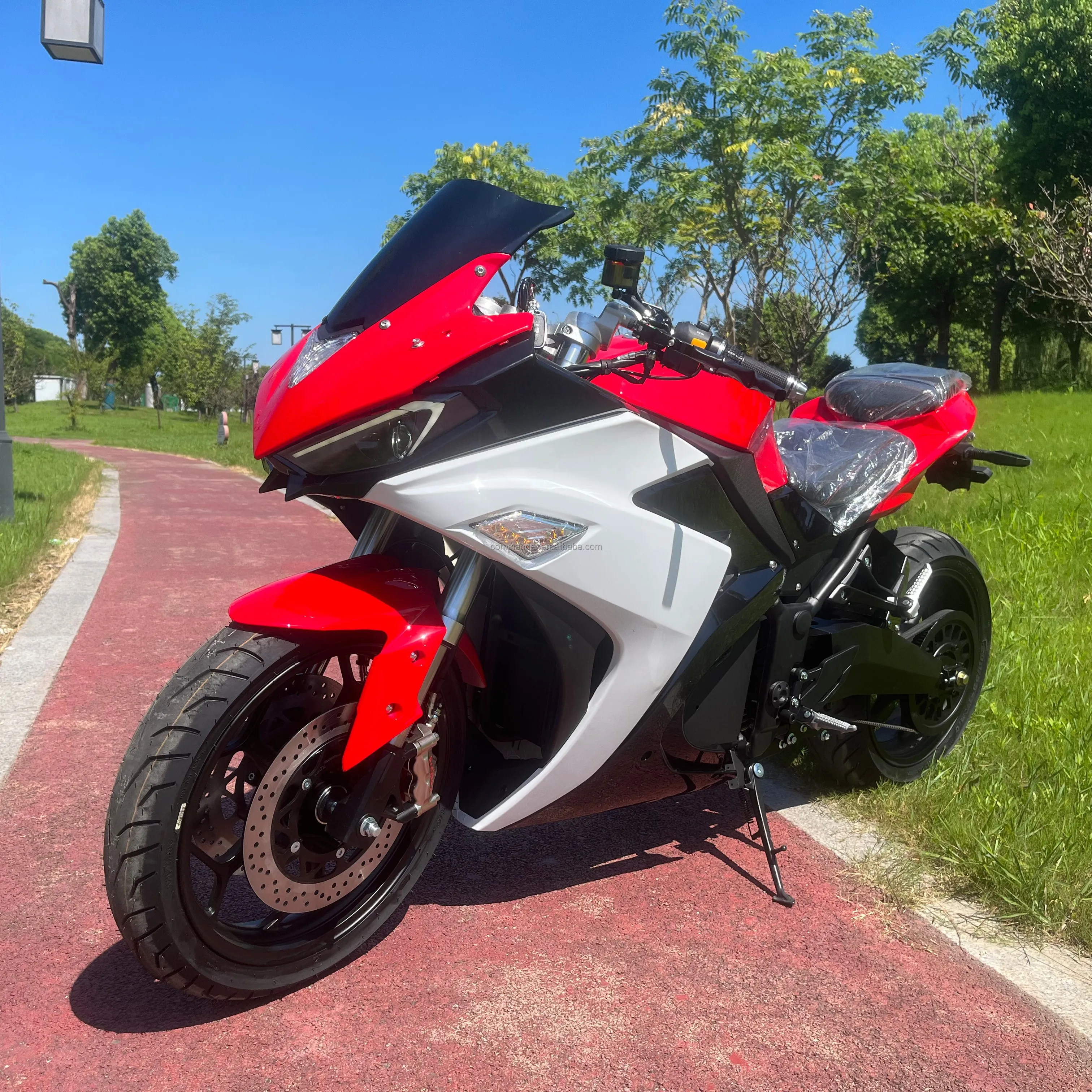 8000W 72V 80AH Lithium Battery Moto Eletrica Racing Electric Motorcycles with 100KM/H and 150KMS Range
