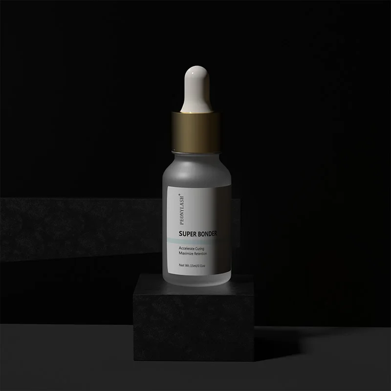 Super Bonder Top Clear Fast Drying Custom Private Label Accelerator Eyelash Extensions Lash Super Bonder Eyelash Glue