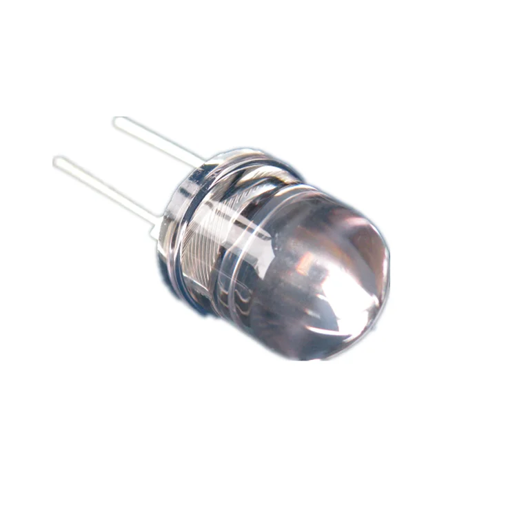 Chinese manufacturer  offer  water clear lens 10mm Round Dip 1w  930nm 940nm 950nm infrared led diode