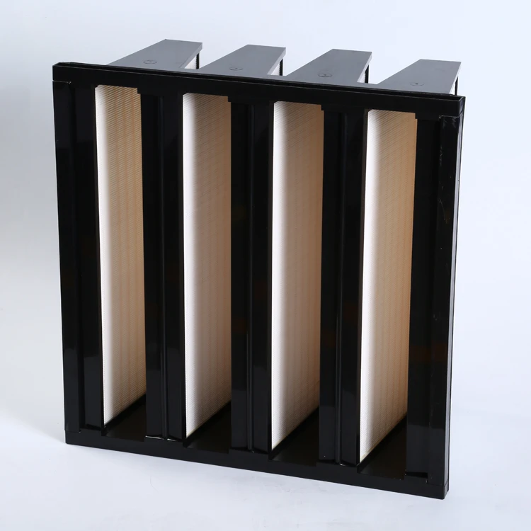 F6 F7 F8 F9 H10 H11 H12 H13 H14 Lower Pressure Drop Relative To Hpq-Serie Hepa Compact Filters For Hvac.