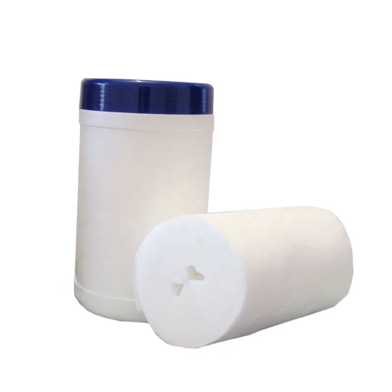 Лидер продаж, Нетканые влажные салфетки спанлейс, рулоны, цилиндрические салфетки, влажные салфетки