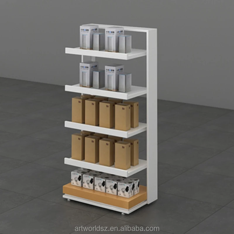 Smart Home accessories display furniture customized design display shelves for showroom