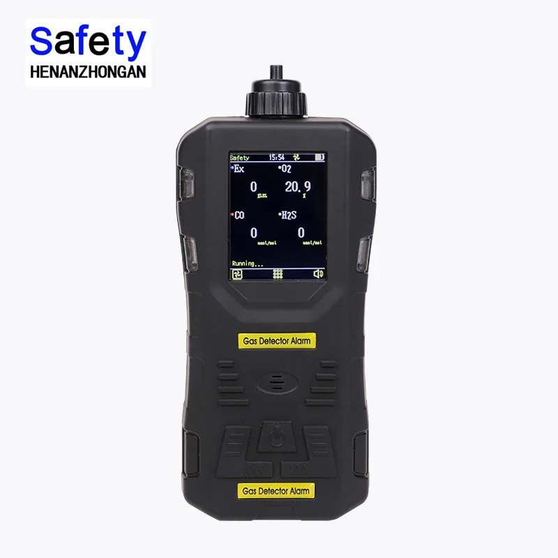 S316 handheld pump petrol and air gas analyzer, CO2 automotive gas alarm monitor