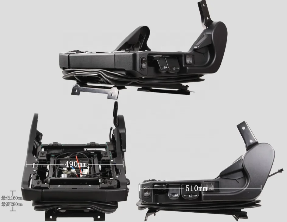 Top quality Driver Seating Luxury Pneumatic Suspension seat for Heavy Duty Truck/ Train/Yacht