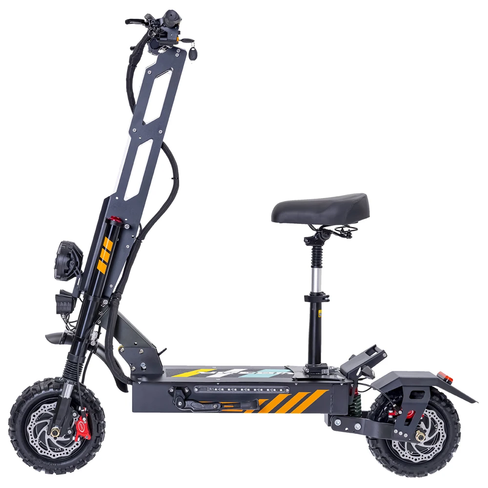 2024 New Off-Road BIG two wheel 116X fast Electric Scooter With Suspension Dual Motors 6000W 11 Inch big Battery Escooter