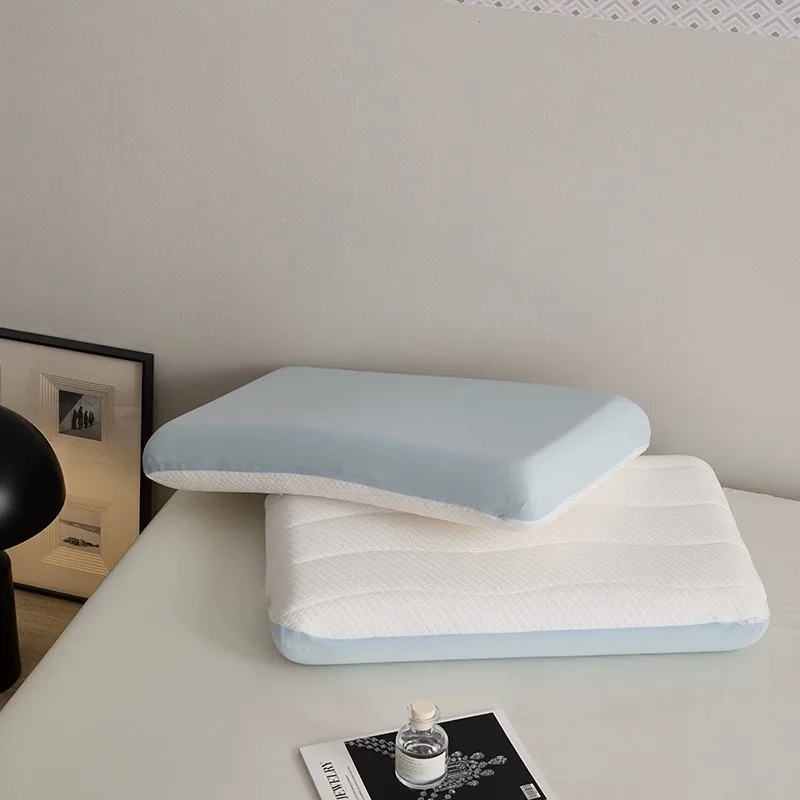 Deep Sleep Cutting Memory Foam Pillow Neck Support Anti-snoring Anti-drooling Bread Pillow Breathable for Home Hotel
