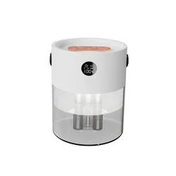 2020 newest product 2.0L capacity colorful LED lights double nozzle ultrasonic air humidifier for plants