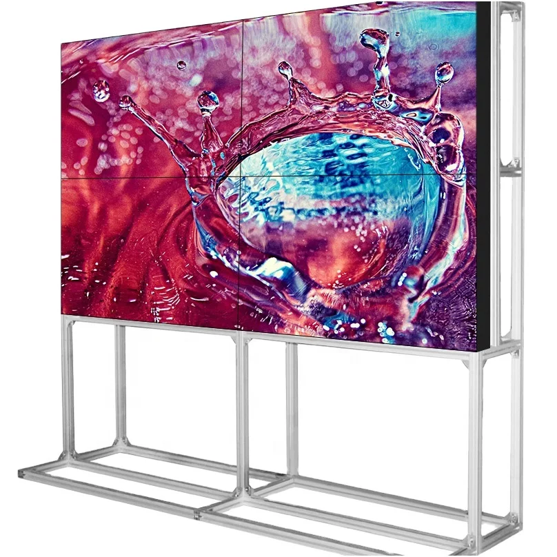 video wall 55 inch floor standing  interactive panel for video wall stand LD550DUN-THB5 display TV wall