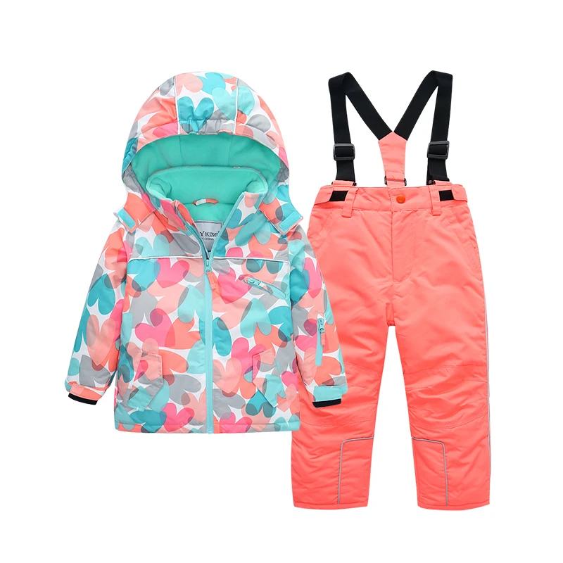 Kids Ski Suit Winter Warm Windproof Children Outdoor Sports Snow Jackets Girls Snowboard Coat For Ski Jacket Clothing Equipment
