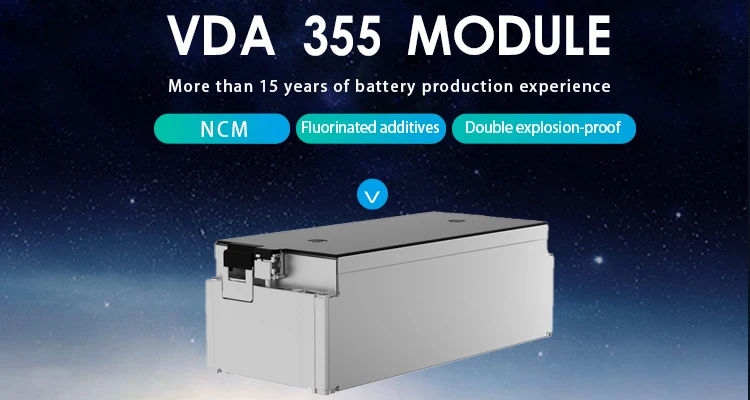 DFD 3P4S 14.8V Lithium Battery Module 153ah 159Ah VDA355 NCM Anode Material 2V Uninterruptible Power Supplies