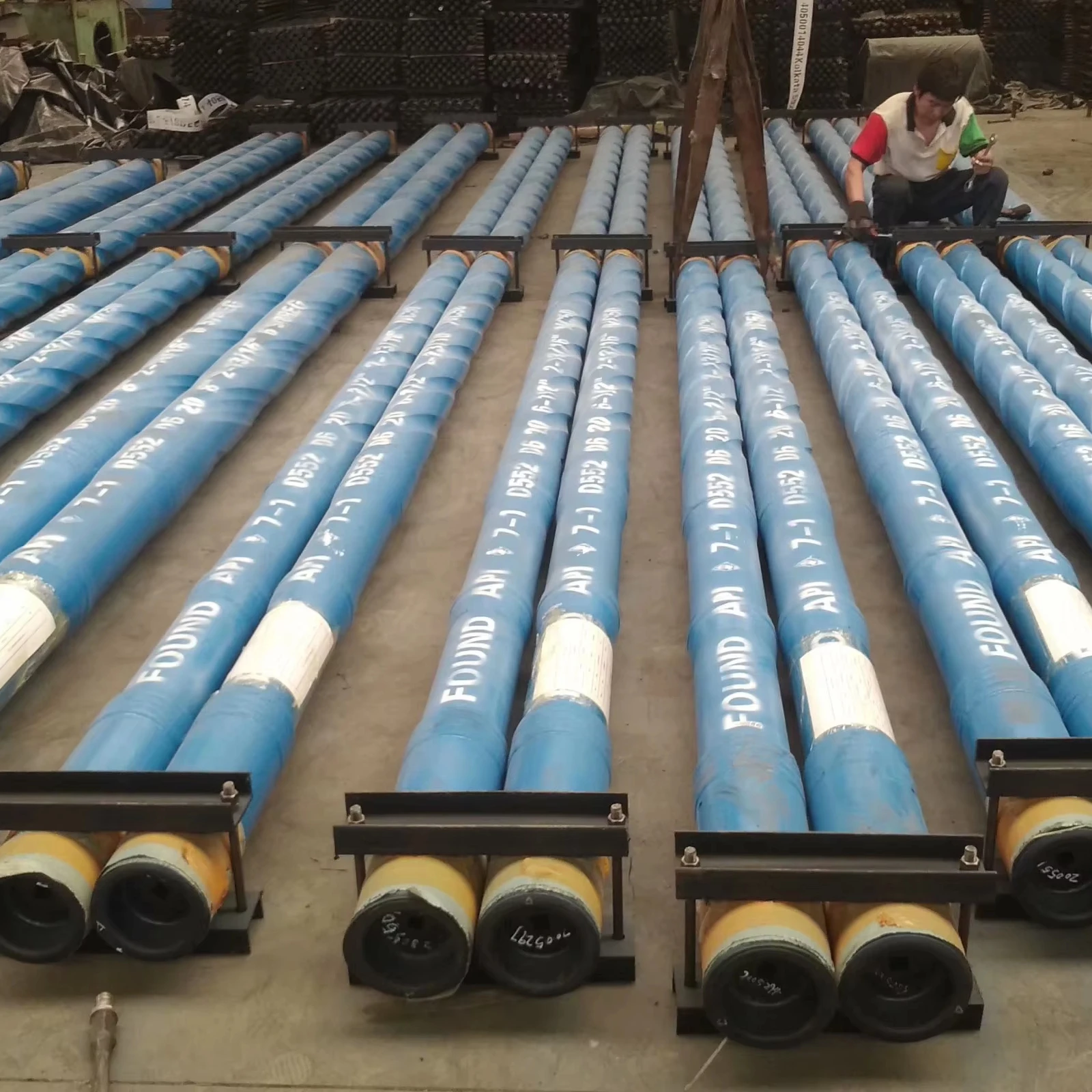 Electric Downhole Progressive Cavity Stator Oil Well Pump High Pressure DC Motor Single Stage Screw Impeller OEM Customizable