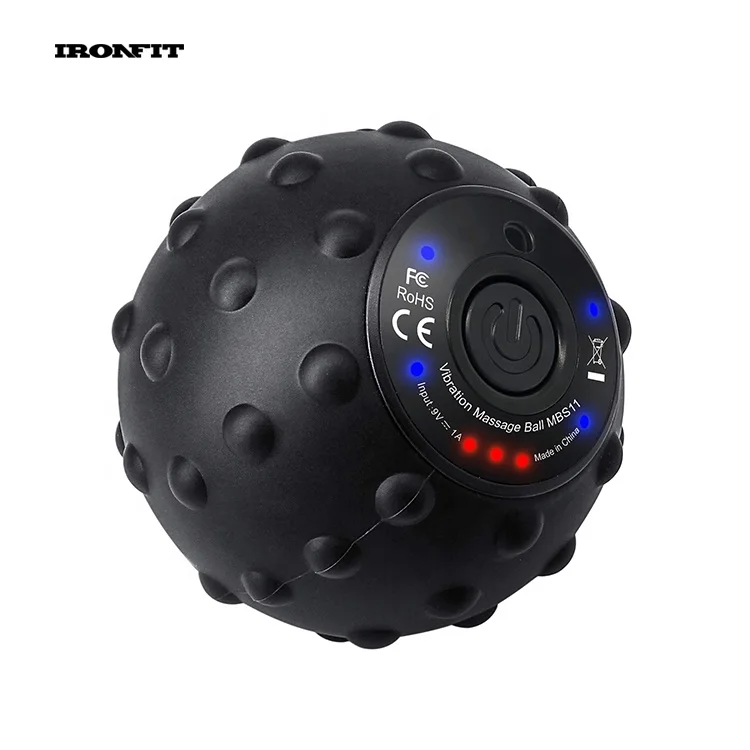 Fitness Custom Back Arm Foot Silicone Vibrating Massage Ball