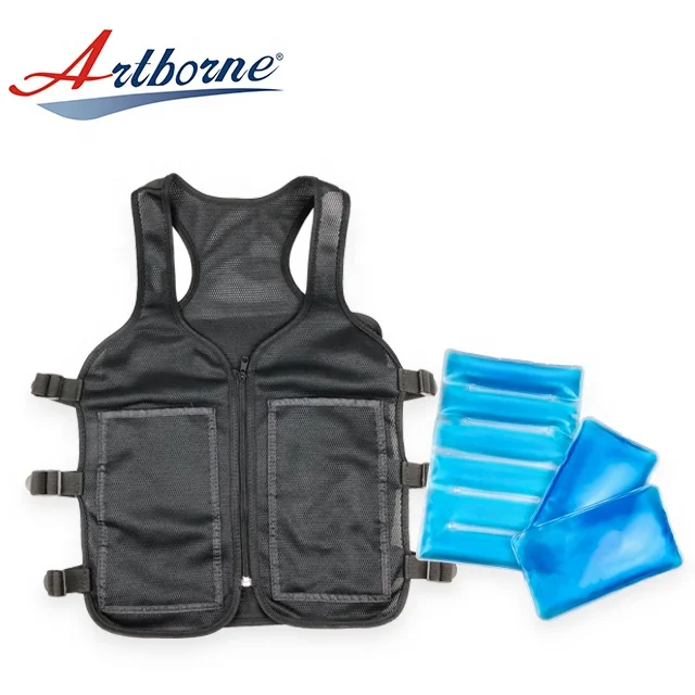 Summer Safety Low Price Outdoor Worker Wholesale Evaporative Icy Pack Product Refrigerator Body Cooling Gel Ice Vest
