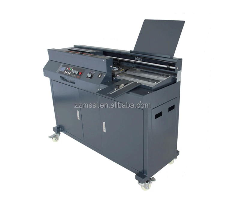 50B+ Automatic A3 A4 Glue Book Thermal Binding Machine Glue Binder Hot Melt Glue Book Perfect Binding Machine Price