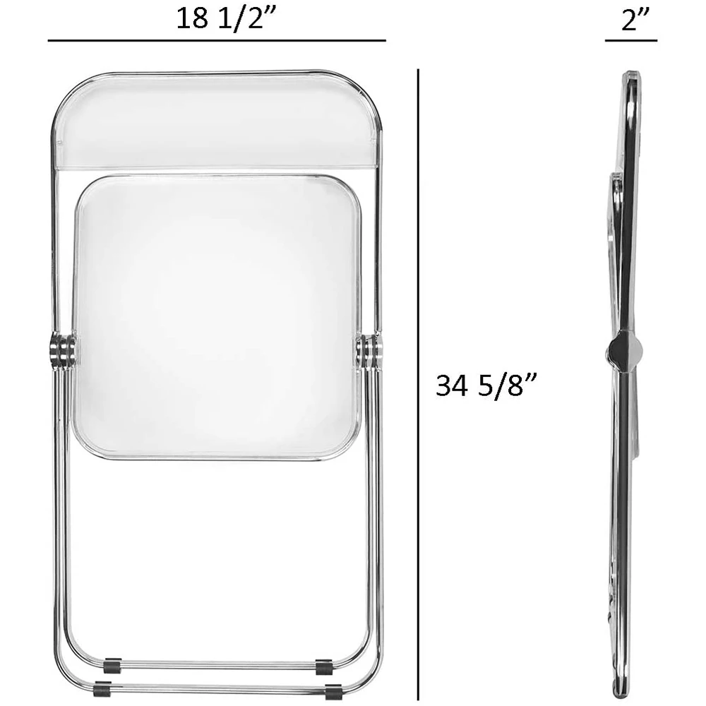 Modern scandinavia nordic high quality white plastic folding chairs for event outdoor folding garden zero gravity chair