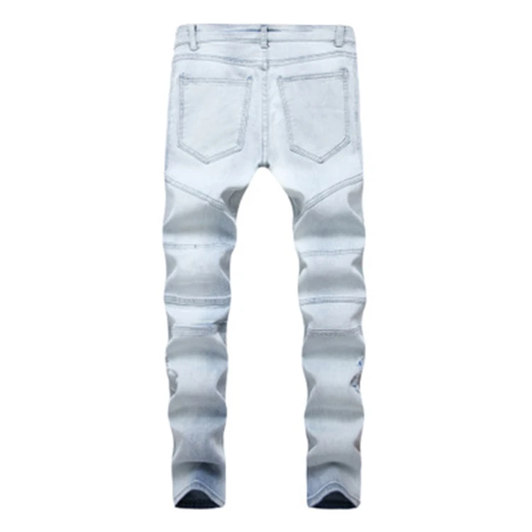 
Autumn and winter trend of the popular plus size men trousers jeans 