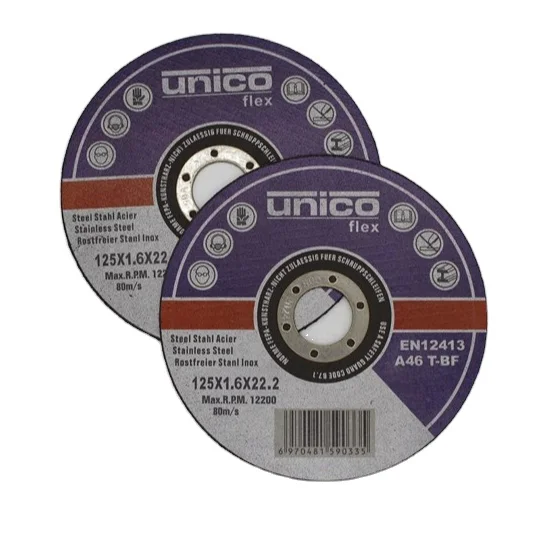 125x1.6 disco de corte metal saw blade sanding disc abrasive hardware tool for metal cutting disc