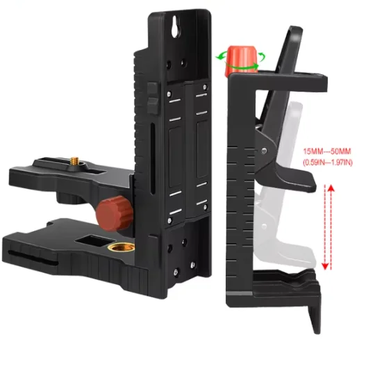 Huepar 360 Degree DJ800S Magnetic Pivoting Thread Height Adjustment Fine-tuning Bracket Laser Level Adapter