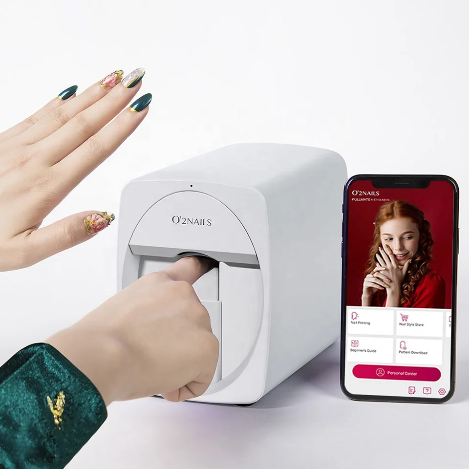 O2nails Smart AI принтер для ногтей автоматический DIY Nail Art печатная машина