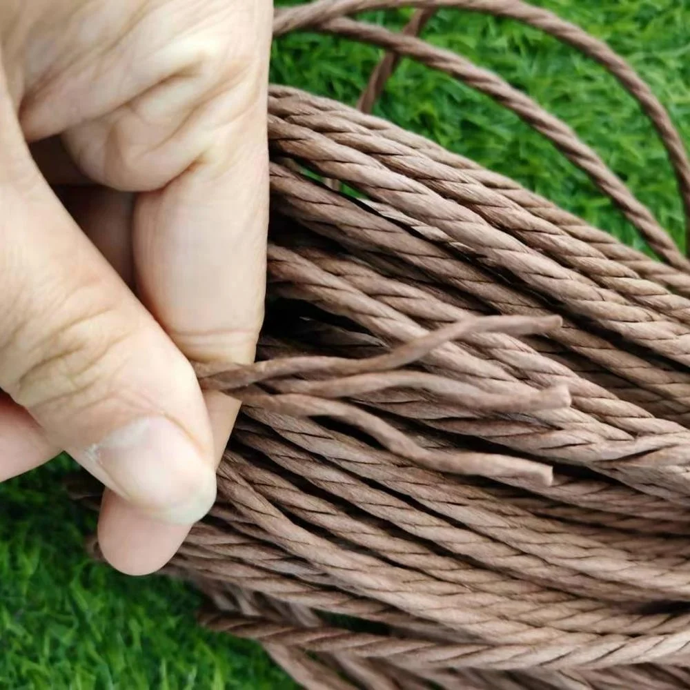 3ply danish paper cord  twisted twine paper cord for chair weaving knitted braided crochet
