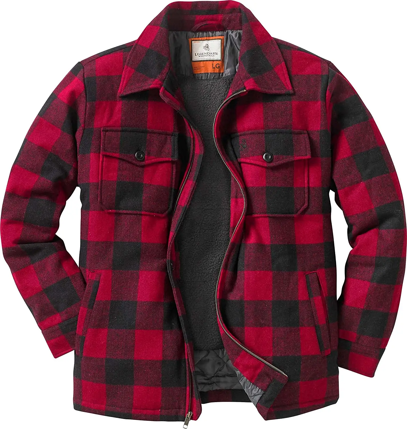 Long Sleeve Mens Oversized Plaid Flannel Button Down Polar Heavyweight Custom Flannel Fleece Jacket For Men