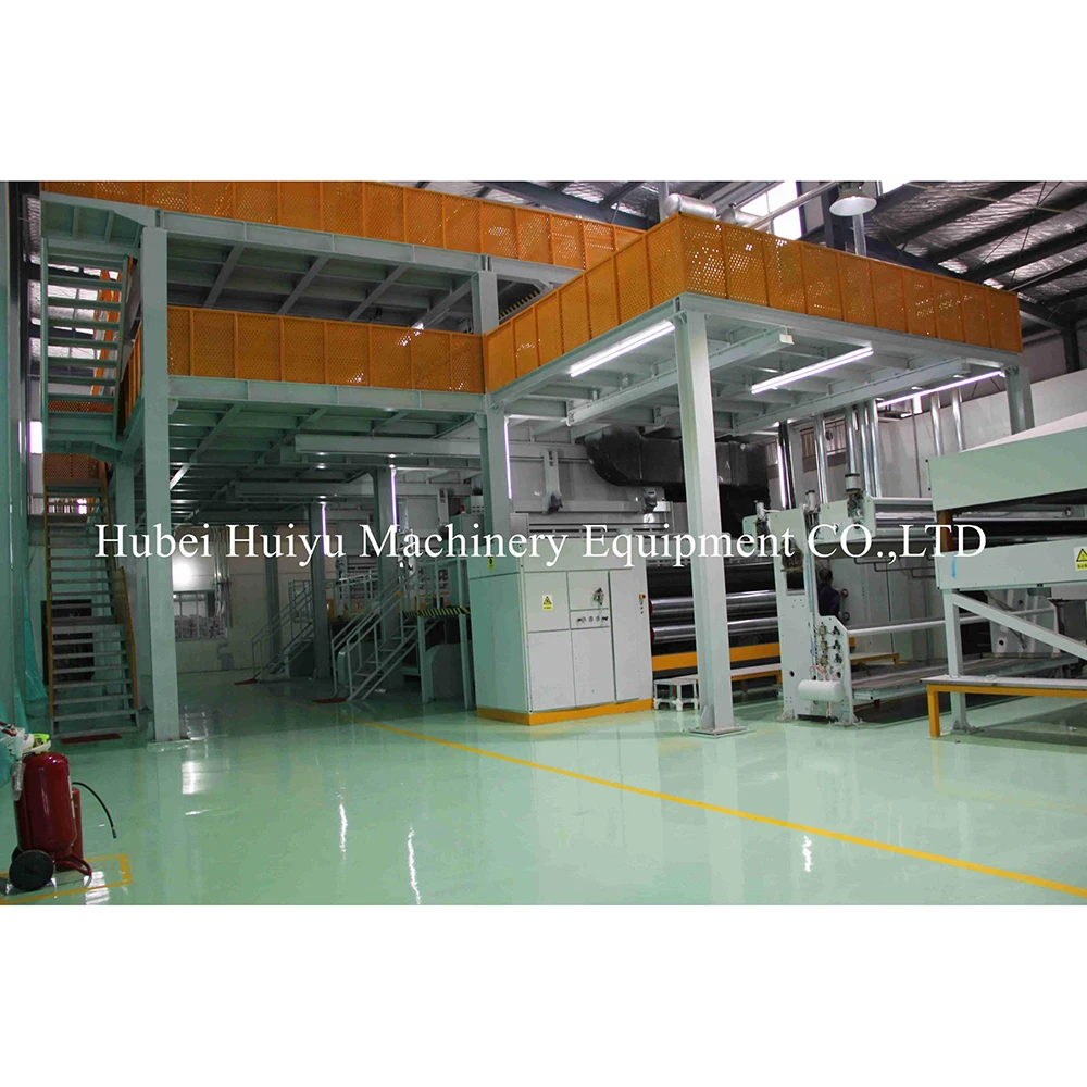 HY Factory Price Nonwoven Fabric Making Machine With Certificate Easy Opearte Spunbond Nonwoven Production Machine Line