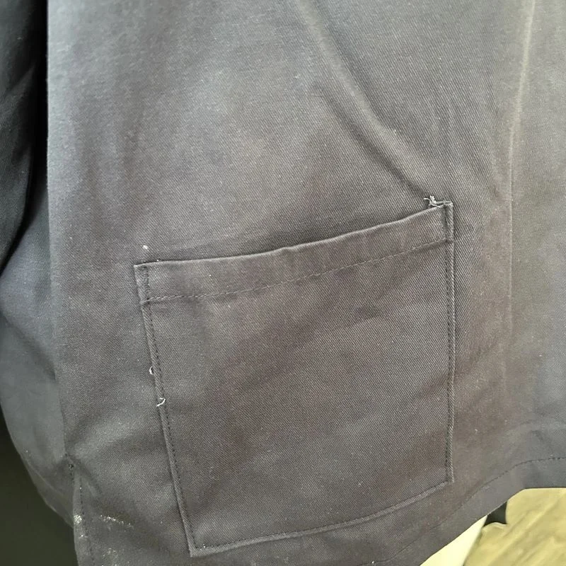 New Arrival 100% Cotton Drill Work Clothes Long Sleeve Work Jacket Customized Unisex Work Smock Wholesale