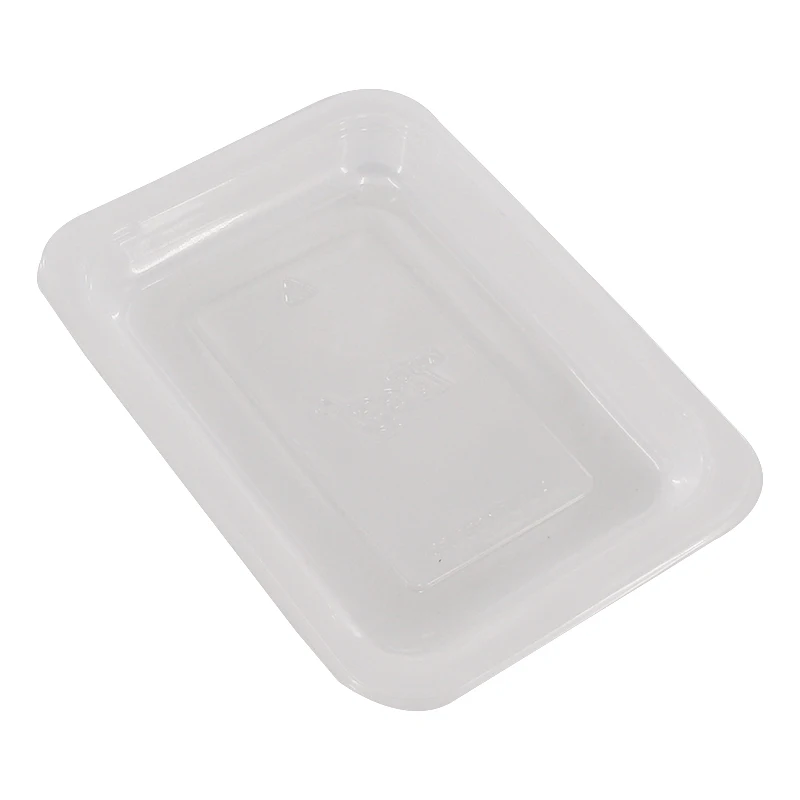 High Temperature Resistant Black Clear Rectangular Steak Seafood Blister Plastic PP CPET Packing Container Tray Meat Packaging
