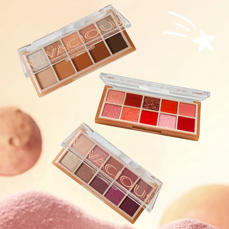 Профессиональная Косметика палитра теней для век с цветком тюльпана