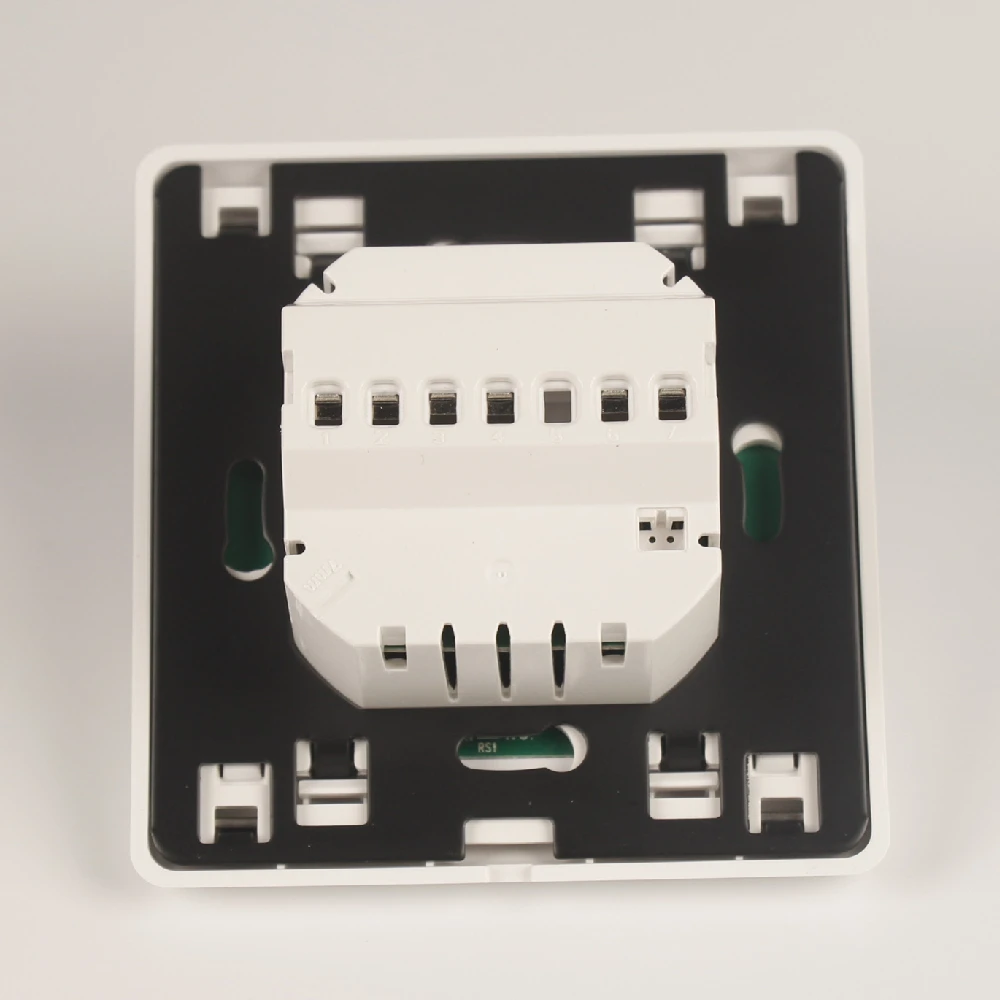 E91.716 M6 touch screen thermostat work with floor heating cable heating film16A 230VAC