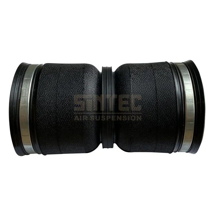 2S100P01 Universal Double Convoluted Rubber Air Spring Bag Bellow Lift Ride Suspension Shock Kit Price For Car