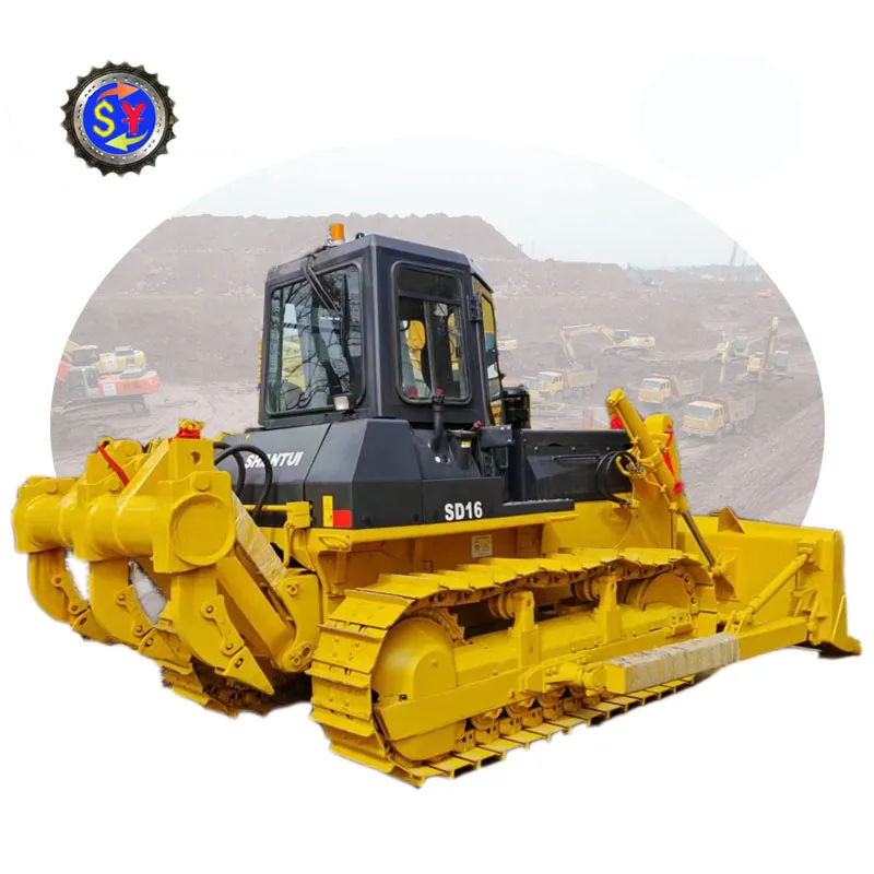 Top Seller Shantui Dozers SD42 SD32 SD 22 SD16 General Mining Desert Bulldozer With Excellent Performance Cheap Price Dozer SD16