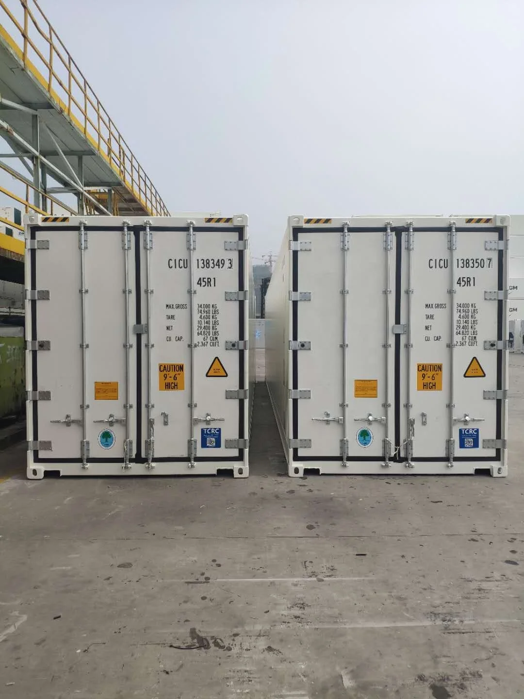 Popular 40 feet shipping walk in cooler refrigerators freezers container cold room