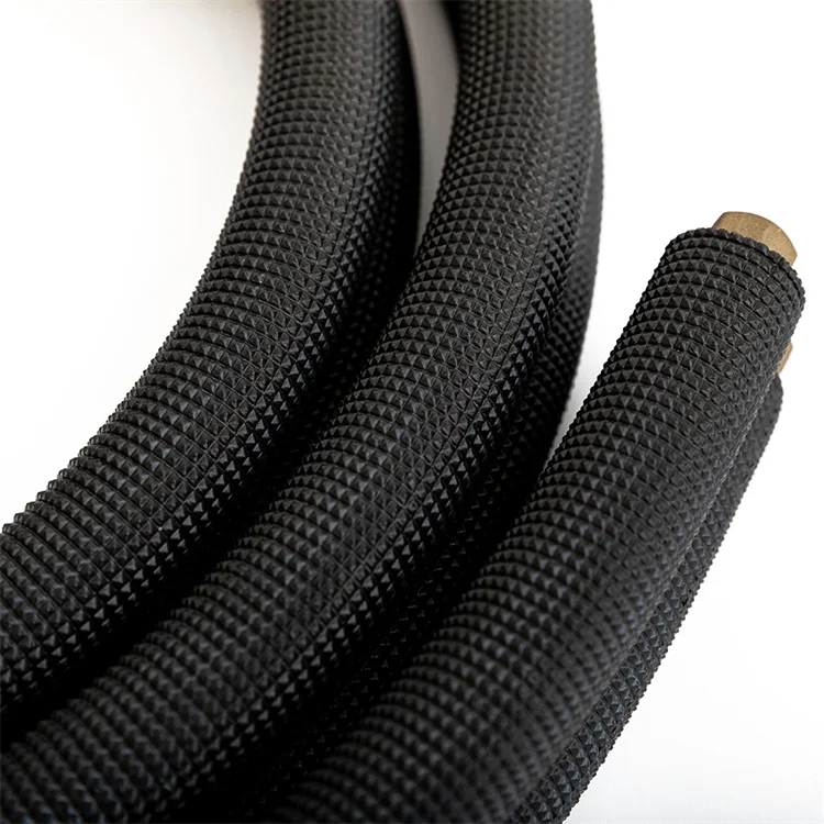 USA Black PE Insulated Copper Mini Split Line Set for Air Conditioning 1/4' Liquid Line 3/8' 50FT