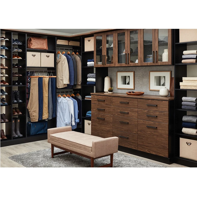 new design wooden wardrobe cabinets clothes closet