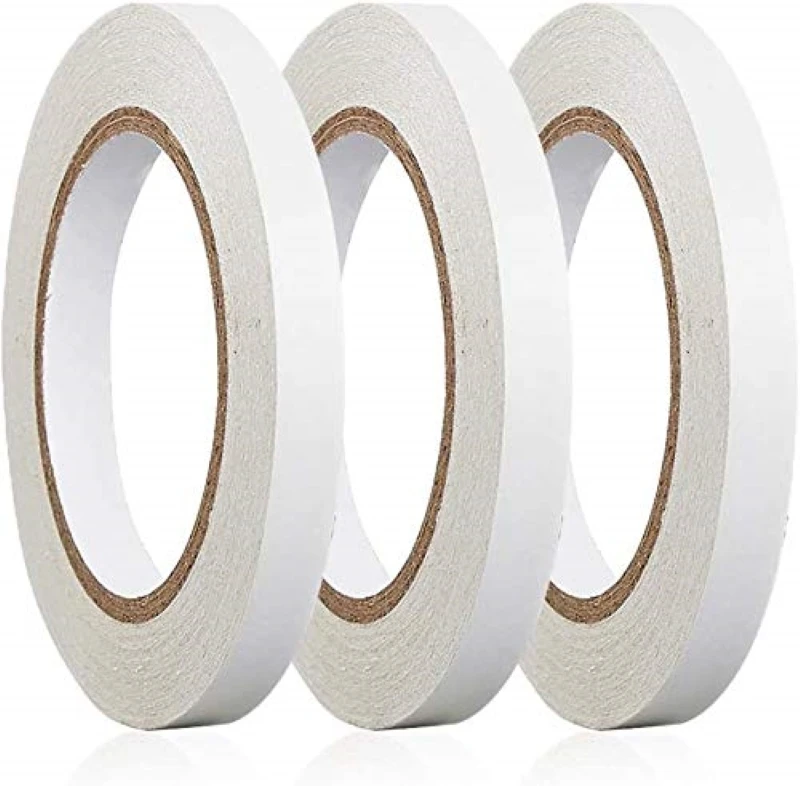 Double-Sided Sticky Fabric Tape, Two Rolls No Sewing, Gluing, or Ironing Stitch Witchery Adhesive Cloth Tape