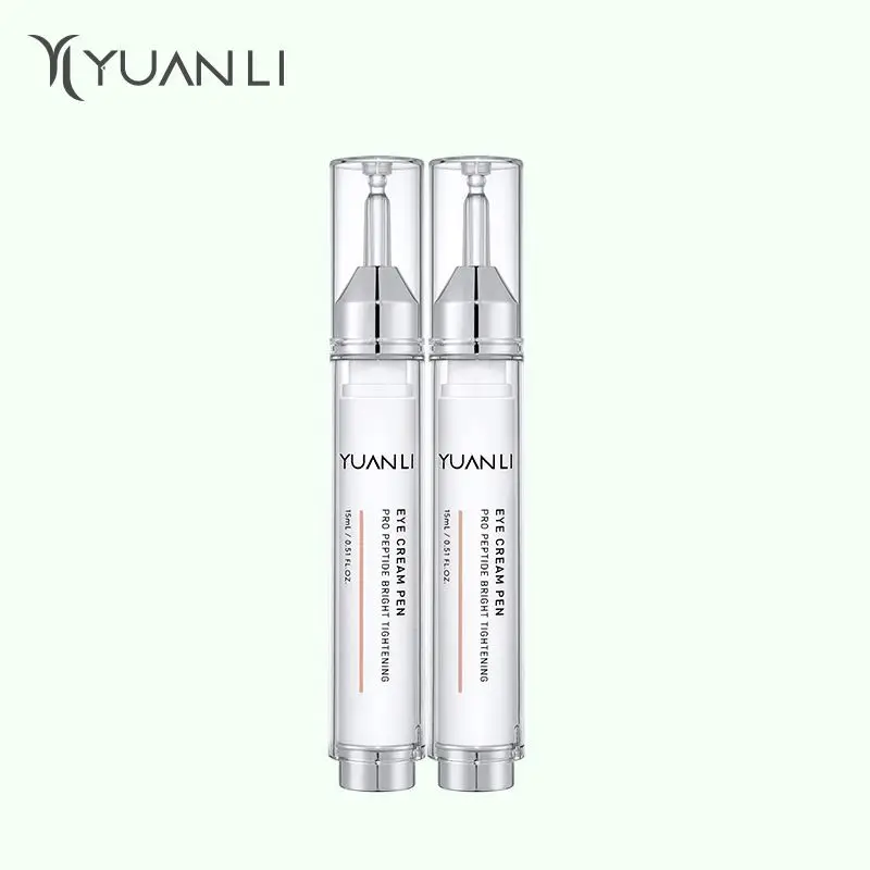 High End Product New Pen Design Pro Peptide Eye Cream 2 Pcs Moisturizing Firming Serum Brightening Eye Cream