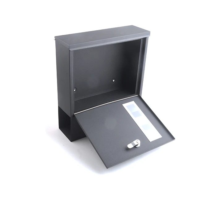 American Mailbox Hot Sale Modern DesignBlack Color iron with powder coating