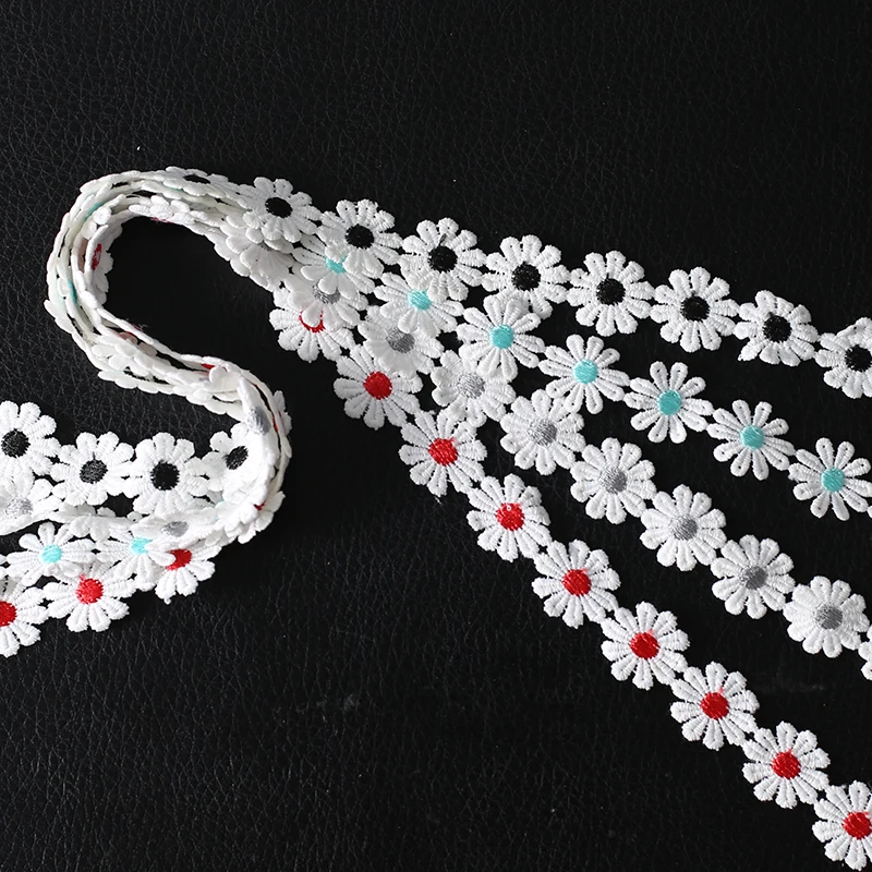 
Women Lace Fabrics Swiss 3d Flower Lace Embroidered African Net Mesh with Sequins Dress Custom Party Wedding OEM Picture Time 