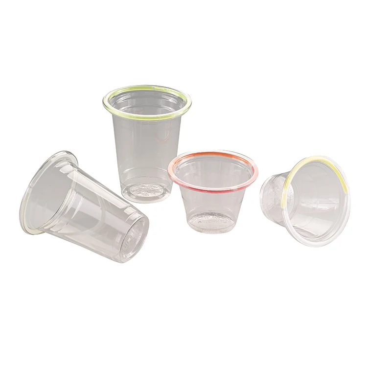 White Take Away Disposable Plastic Cups Disposable Eco-friendly Cups White Plastic Cup