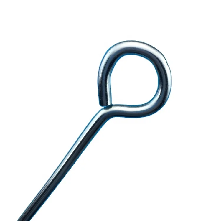 9-Shaped High Strength Round Steel Tent Pegs Camping Accessories Garden Stakes